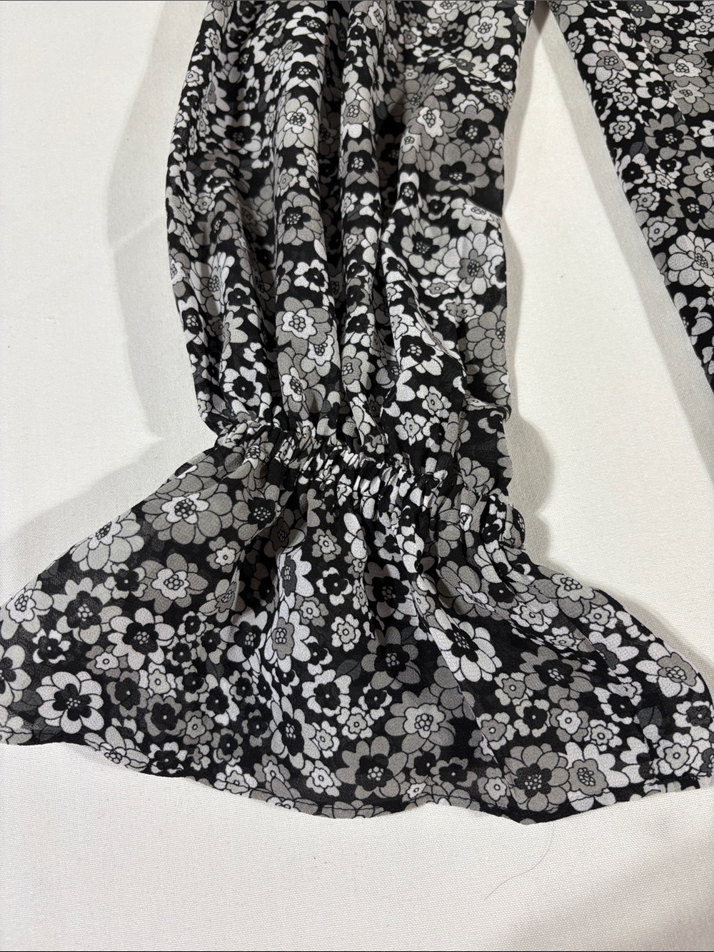 Michael Kors Blouse Floral Off-Shoulder Large - Picture 12 of 15